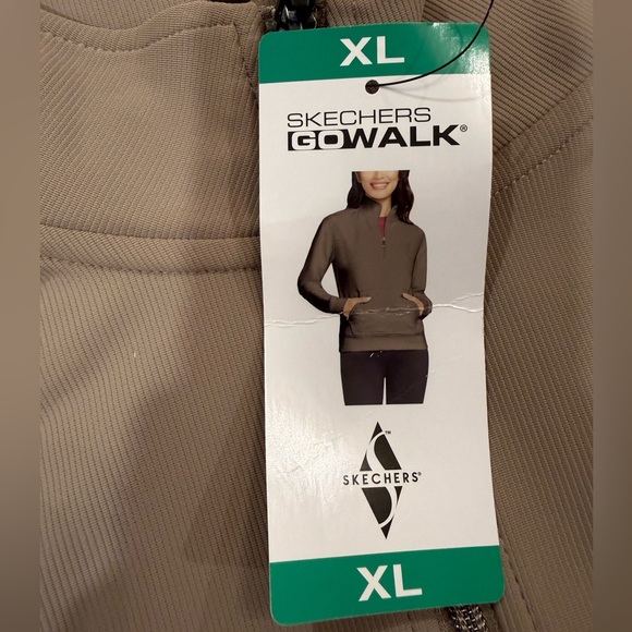 Skechers Women's Ribbed Quarter Zip-Up Jacket - Picture 5 of 7